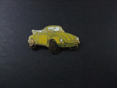 Volkswagen Kever Cabriolet  geel